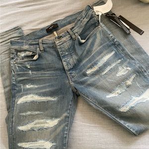Light blue denim Amiri men’s Jean